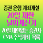 20일제한 계좌개설 가능 날짜 계산기(카카오뱅크, KB뱅크 앱)