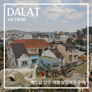 베트남 달랏 여행 당일치기 나트랑 투어 베트남 여행지 달랏 야시장 포함