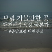 [방문 후기] 충남 보령 가볼 만한 곳 추천 '대천해수욕장' 수육 국밥 맛집 '국본가 보령점'