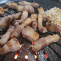 칠곡 석적 삼겹살 맛집/ 연탄불에 먹는 삼겹살/연탄돼지상회