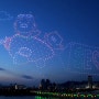 귀여움 끝판왕 보여준 라이언 & 춘식이와 함께하는 2024 한강 불빛 공연 드론 라이트쇼