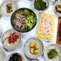 통영중앙시장 현지인 맛집 고등어회정식이 맛있는 충청도회초장 통영밥상