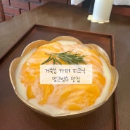 시흥 거북섬 카페 피크닉 망고 빙수 맛집