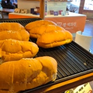[인천 부평] 대형 빵카페 부평 청천동 "빵백화점" | 소금빵 맛집