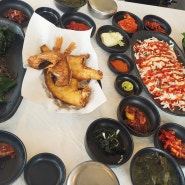 경주 불국사 맛집 '현대쌈밥' 회쌈밥, 교리김밥