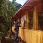 '24.5.19 Hami Garage TV - Making a carpenter's wooden greenhouse. / 캠핑장 작업 일상 7