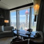 리츠칼튼 상하이 푸동 호텔 동방명주 뷰 룸 The Ritz Carlton Shanghai Pudong 1 King, Pearl TV Tower view