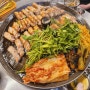 동인천 맛집 솥뚜껑에 맛있게 구워주는 목구멍삼겹살
