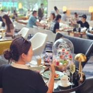 5성급 홍콩호텔 아이콘에서 즐기는 딸기 애프터눈티