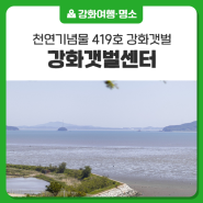 천연기념물 419호로 강화갯벌을 소개하는 강화갯벌센터