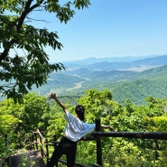 구미근교 산행, 대구 유학산 최단거리 짧은 등산 코스