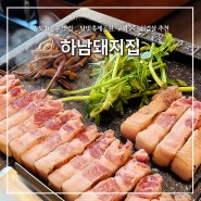 송도 8공구, "하남돼지집" 달빛축제공원 / 구워주는 삼겹살 맛집