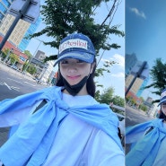블랙핑크 지수 웨이보 사복 패션 여름 모자 와이케이 여자 볼캡 추천