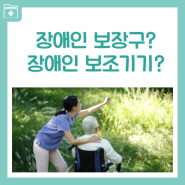 장애인 보조기기와 장애인 보장구가 같은 뜻?