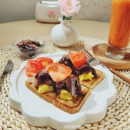 간단한 점심 다이어트 가지요리 샌드위치 만들기 메뉴 레시피