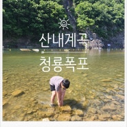 경주 산내계곡 청룡폭포 노지 캠핑 물놀이하기 좋은 곳