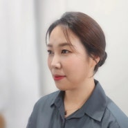 광주 진월동 출장메이크업 한복 로우번 올림머리! 첨단 메이크업 샵 행사용 하이번!