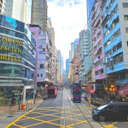 [홍콩] 홍콩섬 센트럴 _ 미드레벨 에스컬레이터, 소호 벽화거리(덩라우 벽화), 타이청 베이커리 에그타르트 + 홍콩 도시 풍경