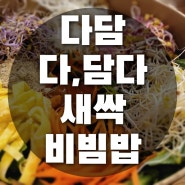 전주맛집 다담 새싹비빔밥 인후동밥집추천