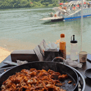 남이섬닭갈비 북한강 뷰맛집에서 즐기는 남이가든 닭갈비