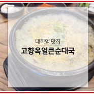 일산서구 대화역 맛집 고향옥얼큰순대국 대화역점 해장국 점심 혼밥