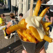 네덜란드 암스테르담 여행 감자튀김, 감자프라이 맛집 추천 현지인 줄 서 있는 곳 | Heertje Friet