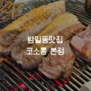 부산 범일동맛집 / 범일동고기집 / 제주참숯생고기 전문점 코소롱 본점