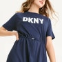 완료 / DKNY 로고 티셔츠 원피스 핫딜!