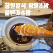 창원 상남동초밥 일번가초밥 점심특선 후기