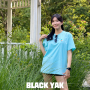 오버핏 반팔티 블랙야크 그래픽티셔츠 남자 여성 여름옷 착샷 리뷰