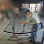 유리공장 투명 유리창 2mil 안전필름 시공 건물썬팅