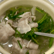 초초초간단 돼지국밥 레시피