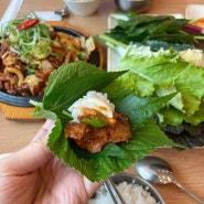 [맛집] 쌈 채소 무한리필 가능한 한돈쌈밥정식, 김포 고촌읍 초원