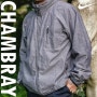 나이키 NSW 샴브레이 파이어 플라이 자켓 2012 S/S 'NSW CHAMBRAY FIREFLY JK 2012 BLUE HEATHER' 샴브레이 블루 헤더 (473446-451)