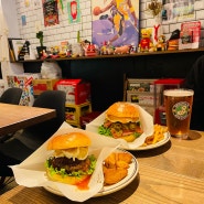 [일본/마츠야마여행] 마쓰야마시역 근처 미국식 수제버거 맛집 ‘SAPP BURGER’