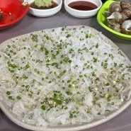 부산 서면 오징어회 맛집으로 유명한 어징오 방문 후기