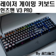 래피드 트리거 키보드, 레이저 헌츠맨 V3 PRO 리얼 후기!