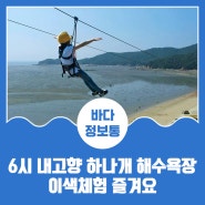 인천 가볼만한곳 6시 내고향 무의도 하나개 해수욕장에서 이색 체험 즐겨요!