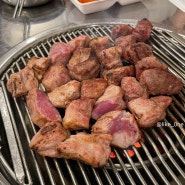 초원식당 : 폭탄계란찜이 서비스인 흑돼지 맛집 인계동 고기집
