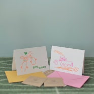 VIVIANASU (letterpress card 비비아나수 레터프레스 카드)