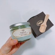 SABON 사봉 바디스크럽 320g 자스민향 + 우드스쿱 (feat.카카오선물하기)