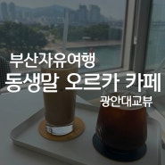 오르카카페 부산광안대교뷰 동생말 가볼만한곳 주차가격 영업시간