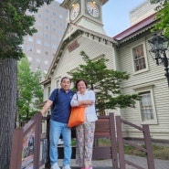《일본여행》홋카이도 삿포로 시계탑 & 오도리공원~!
