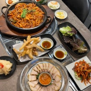 [김해삼계맛집] 보쌈도 나오는 삼계동 오징어 요리 맛집 오적회관