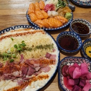 봉선동 맛집 : 크림파스타 & 연어 초밥 조합이 좋은 광주 맛집 [연어하다]