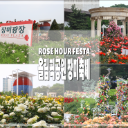 서울 올림픽공원 장미축제 장미광장 5월 꽃축제