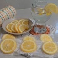 레몬 슬라이스 냉장 보관법 꿀 피부 만드는 상큼한 레몬수 만드는법