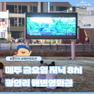 부산 놀거리 광안리 해변영화관 위치 및 상영작, 상영시간