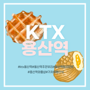 #KTX용산역 주전부리 - 토리만쥬 & 와플샵