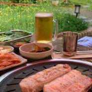 [정릉/국민대] 도심 속 야장에서 먹는 삼겹살 맛집 한라산도새기